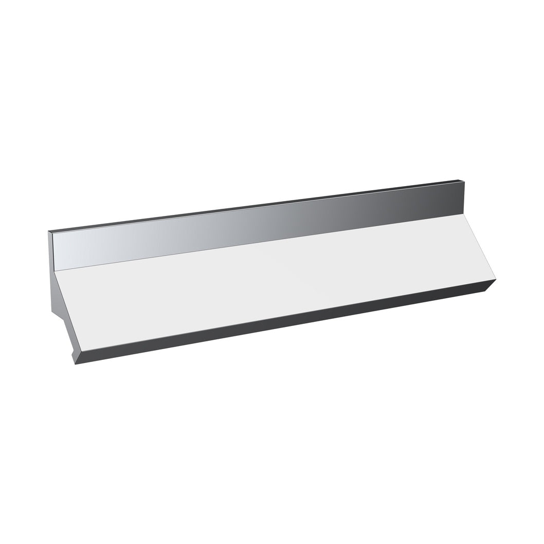 Nuie Handles Profile Handle 224mm Contemporary Chrome Aluminium 30x239x30mm - JJ Building Materials