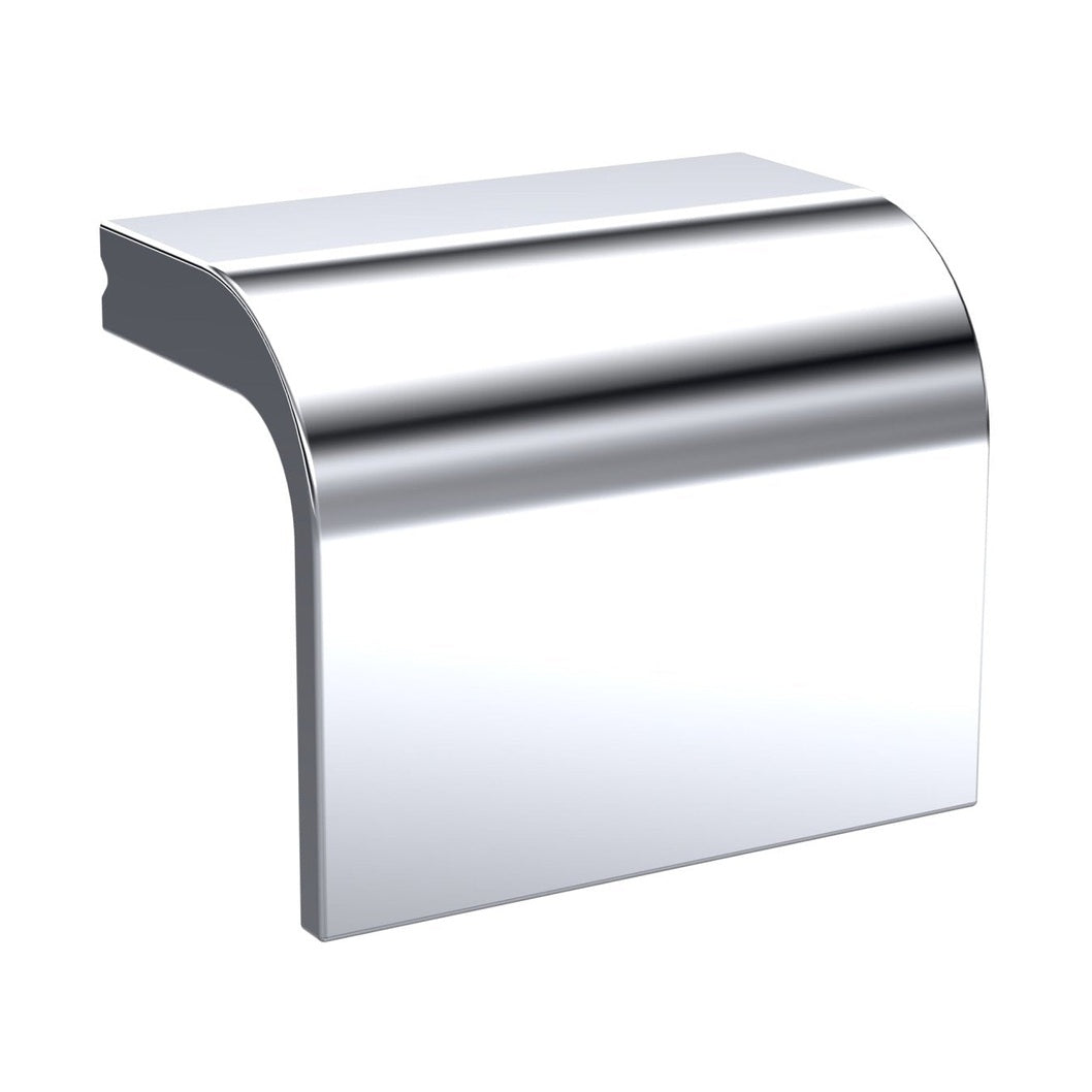 Nuie Handles Square Drop Handle Contemporary Chrome Aluminium 32x40x25mm - JJ Building Materials