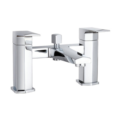 Nuie Hardy Bath Shower Mixer Contemporary Chrome Brass,brass ABS 151x230x151mm - JJ Building Materials