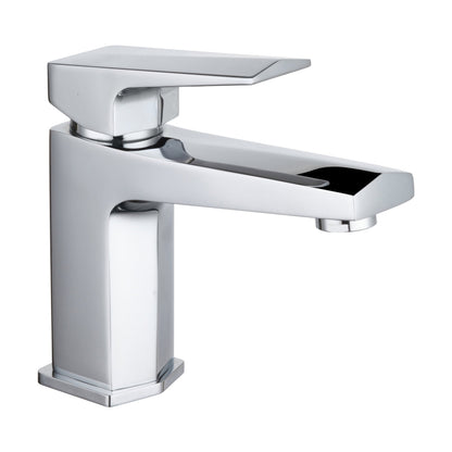 Nuie Hardy Mono Basin Mixer Contemporary Chrome Brass,plastic 153x50x155mm - JJ Building Materials
