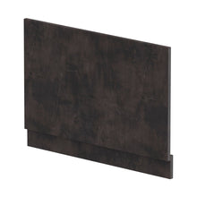 Nuie Havana Straight End Panel & Plinth (800mm) Contemporary Metallic Slate MFC Textured Matt 560x780x36mm - JJ Building Materials