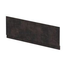 Nuie Havana Straight Front Panel & Plinth (1700mm) Contemporary Metallic Slate MFC Textured Matt 560x1695x36mm - JJ Building Materials