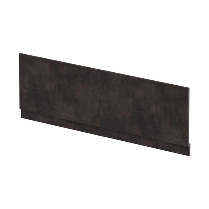 Nuie Havana Straight Front Panel & Plinth (1800mm) Contemporary Metallic Slate MFC Textured Matt 560x1795x36mm - JJ Building Materials
