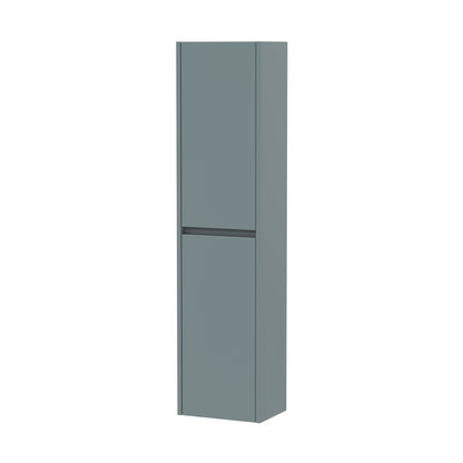 Nuie Havana Tall Unit Contemporary Coastal Grey MFC Smooth Matt 1433x350x255mm - JJ Building Materials