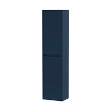 Nuie Havana Tall Unit Contemporary Indigo Blue MFC Painted Matt 1433x350x255mm - JJ Building Materials
