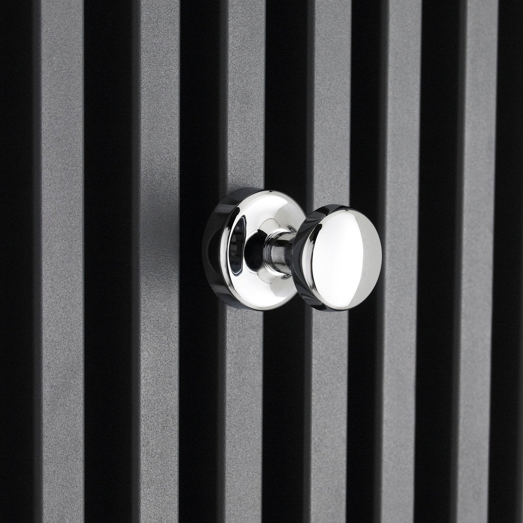 Nuie Heating Extras Magnetic Robe Hook Contemporary Chrome ABS 50x40x50mm - JJ Building Materials