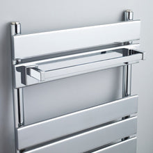Nuie Heating Extras Magnetic Towel Rail Contemporary Chrome Stainless Steel 60x450x70mm - JJ Building Materials