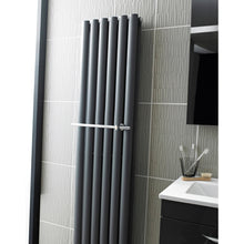 Nuie Heating Extras Revive Radiator Towel Rail Contemporary Chrome Steel 97x350x32mm - JJ Building Materials