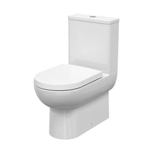 Nuie Isla Flush To Wall Pan & Cistern Contemporary White Vitreous China 800x375x660mm - JJ Building Materials
