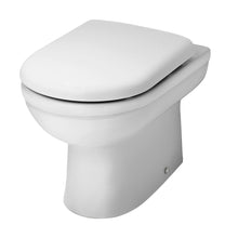 Nuie Ivo Back To Wall Pan Contemporary White Vitreous China 395x360x540mm - JJ Building Materials