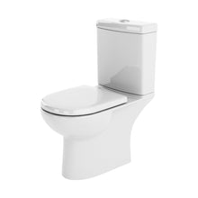 Nuie Lawton Compact Pan & Cistern Contemporary White Vitreous China 805x360x625mm - JJ Building Materials