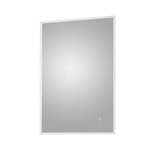 Nuie Led Touch Sensor 700 X 500 Ambient Mirror Contemporary Silver Aluminium 700x500x30mm - LQ602 - JJ Building Materials