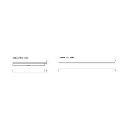 Nuie Leg Sets And Plinths Leg Set & Plinth Kit Contemporary Grey Slate ABS - TR71C - JJ Building Materials