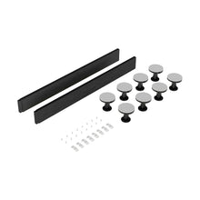Nuie Leg Sets And Plinths Leg Set Suitable For 1000 Square & Rectangular Trays Contemporary Grey Slate ABS 20x105x20mm - JJ Building Materials