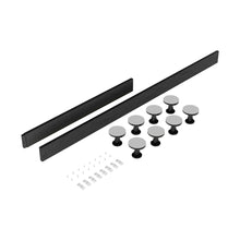 Nuie Leg Sets And Plinths Leg Set Suitable For 1100-1200 Rectangular Trays Contemporary Grey Slate ABS 105x105x20mm - JJ Building Materials