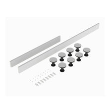 Nuie Leg Sets And Plinths Leg Set Suitable For 1100-1200 Rectangular Trays Contemporary White ABS 12x105x12mm - JJ Building Materials
