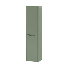 Nuie Lunar 350mm Tall Unit Contemporary Satin Green MFC Painted Matt 1392x356x253mm - JJ Building Materials