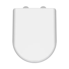 Nuie Luxury Soft Close Toilet Seat Contemporary White Polypropylene,urea 48x366x453mm - JJ Building Materials