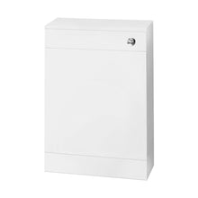 Nuie Mayford 500mm Wc Unit Including Concealed Cistern Contemporary White MFC Painted Gloss 770x500x202mm - JJ Building Materials