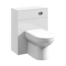 Nuie Mayford 600mm Wc Unit Contemporary Gloss White MFC Painted Gloss 766x600x330mm - JJ Building Materials