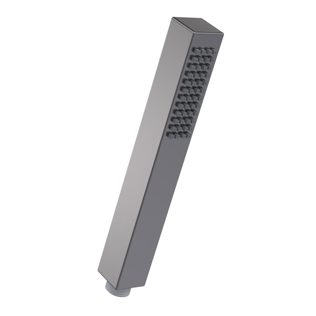 Nuie Minimalist Handset Contemporary Brushed Pewter ABS 231x28x28mm - JJ Building Materials