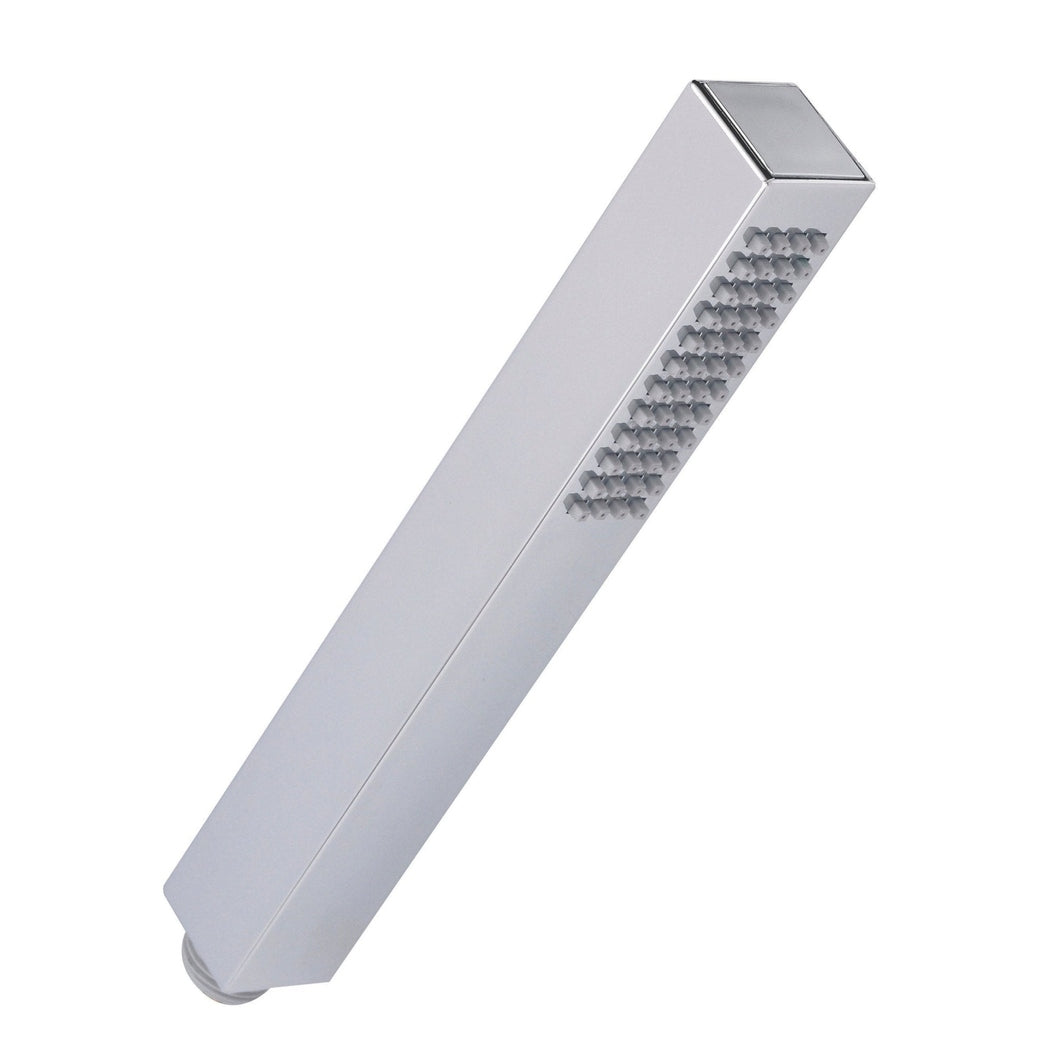 Nuie Minimalist Handset Contemporary Chrome ABS 231x29x29mm - JJ Building Materials