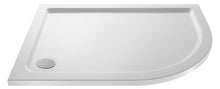Nuie Offset Quadrant Trays Offset Quad Shower Tray 1000 X 900mm Rh Contemporary White Acrylic Capped ABS Caco3 And Pu - JJ Building Materials