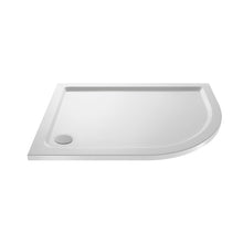Nuie Offset Quadrant Trays Offset Quad Shower Tray Rh 900 X 800mm Contemporary White Acrylic Capped ABS Caco3 And Pu - JJ Building Materials