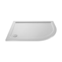 Nuie Offset Quadrant Trays Slip Resistant Offset Quadrant Shower Tray Rh 1200 X 800mm Contemporary European White Acrylic Capped ABS Caco3 And Pu - JJ Building Materials
