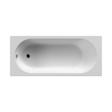 Nuie Otley Round Straight Bath 1675 X 700mm Contemporary White Acrylic - JJ Building Materials