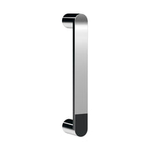 Nuie Pacific Rounded Chrome Handle Contemporary Zinc 165x20x35mm - JJ Building Materials