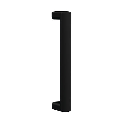 Nuie Pacific Square Black Handle Contemporary ABS 156x18x32mm - JJ Building Materials