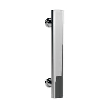 Nuie Pacific Square Chrome Handle Contemporary Stainless Steel 206x30x48mm - JJ Building Materials