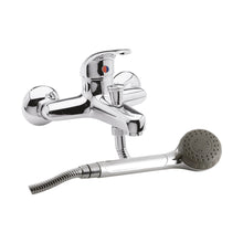 Nuie Pair Of Wall Mounted Couplings Contemporary Chrome Brass 65x65x25mm - JJ Building Materials