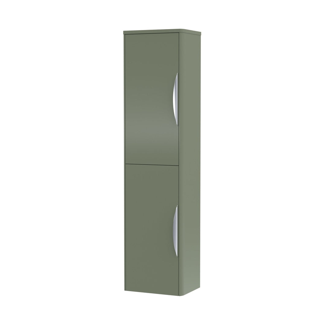 Nuie Parade 350mm Tall Unit Contemporary Satin Green MFC Painted Matt 1399x356x253mm - JJ Building Materials