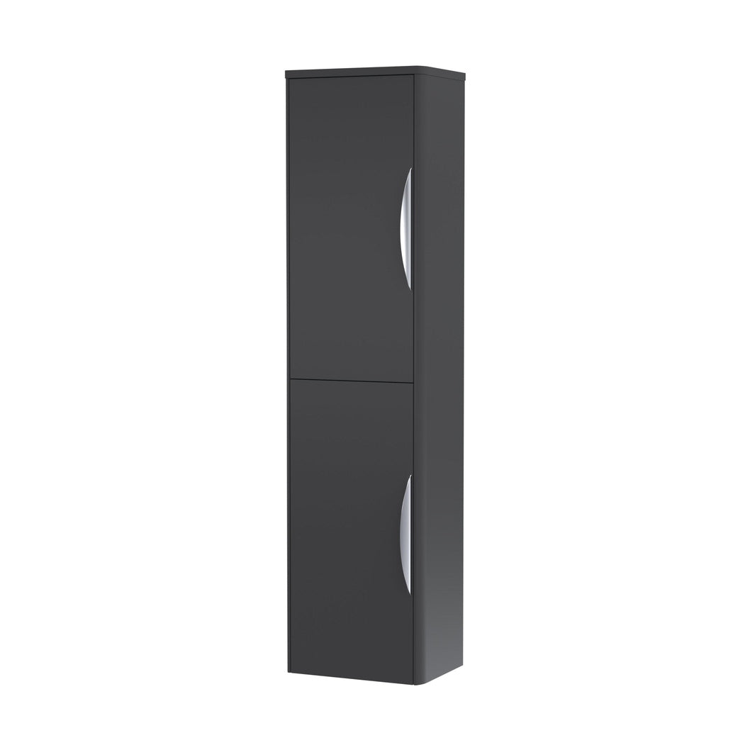 Nuie Parade 350mm Tall Unit Contemporary Soft Black MFC Painted Matt 1399x356x253mm - JJ Building Materials