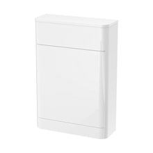 Nuie Parade 550mm Wc Unit Contemporary Gloss White MFC Smooth Matt 800x550x205mm - JJ Building Materials