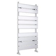 Nuie Piazza Heated Towel Rail Contemporary Chrome Steel 950x500x59mm - JJ Building Materials
