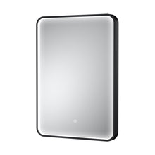 Nuie Pictor Black Frame Led Mirror - 700 X 500mm Contemporary Aluminium 700x500x47mm - JJ Building Materials