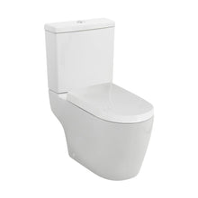 Nuie Provost Semi Flush To Wall Wc Contemporary White Vitreous China 770x410x670mm - JJ Building Materials