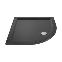 Nuie Quadrant Trays Quadrant Shower Tray 700 X 700mm Contemporary Grey Slate Acrylic Capped ABS Caco3 And Pu - JJ Building Materials