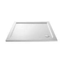 Nuie Rectangular Trays Rectangular Shower Tray 1100 X 900mm Contemporary White Acrylic Capped ABS Caco3 And Pu - JJ Building Materials