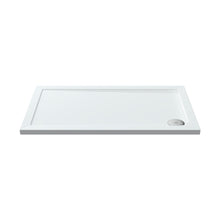 Nuie Rectangular Trays Rectangular Shower Tray 1200 X 700mm Contemporary White Acrylic Capped ABS Caco3 And Pu - JJ Building Materials