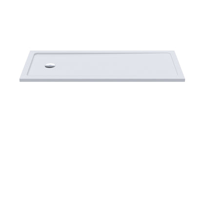 Nuie Rectangular Trays Slip Resistant Bath Replacement Shower Tray 1700 X 700mm Contemporary European White Acrylic Capped ABS Caco3 And Pu - JJ Building Materials