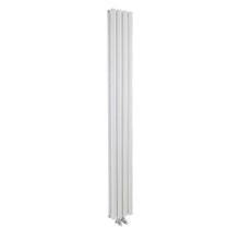 Nuie Revive Compact Designer Radiator Contemporary White Steel 1800x236x78mm - JJ Building Materials
