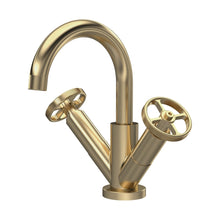 Nuie Revolution Mono Basin Mixer Contemporary Brushed Brass Brass 217x230x175mm - JJ Building Materials