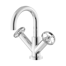 Nuie Revolution Mono Basin Mixer Contemporary Chrome Brass 217x230x175mm - JJ Building Materials
