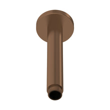 Nuie Round Ceiling Arm 150mm Contemporary Brushed Bronze Brass 225x60x60mm - JJ Building Materials