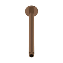 Nuie Round Ceiling Arm 300mm Contemporary Brushed Bronze Brass 380x60x60mm - JJ Building Materials