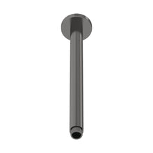 Nuie Round Ceiling Arm 300mm Contemporary Brushed Pewter Brass 300x63x63mm - JJ Building Materials